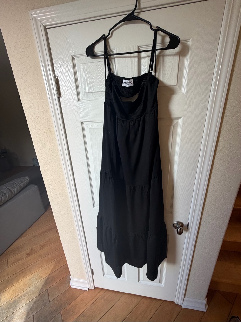 Princess Polly Black Spaghetti Strap Maxi Dress - Picture 5 of 15